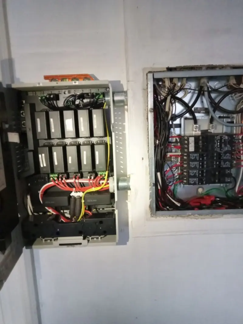 Electrical panel upgrade completed for Electrical Inspection in New Albany